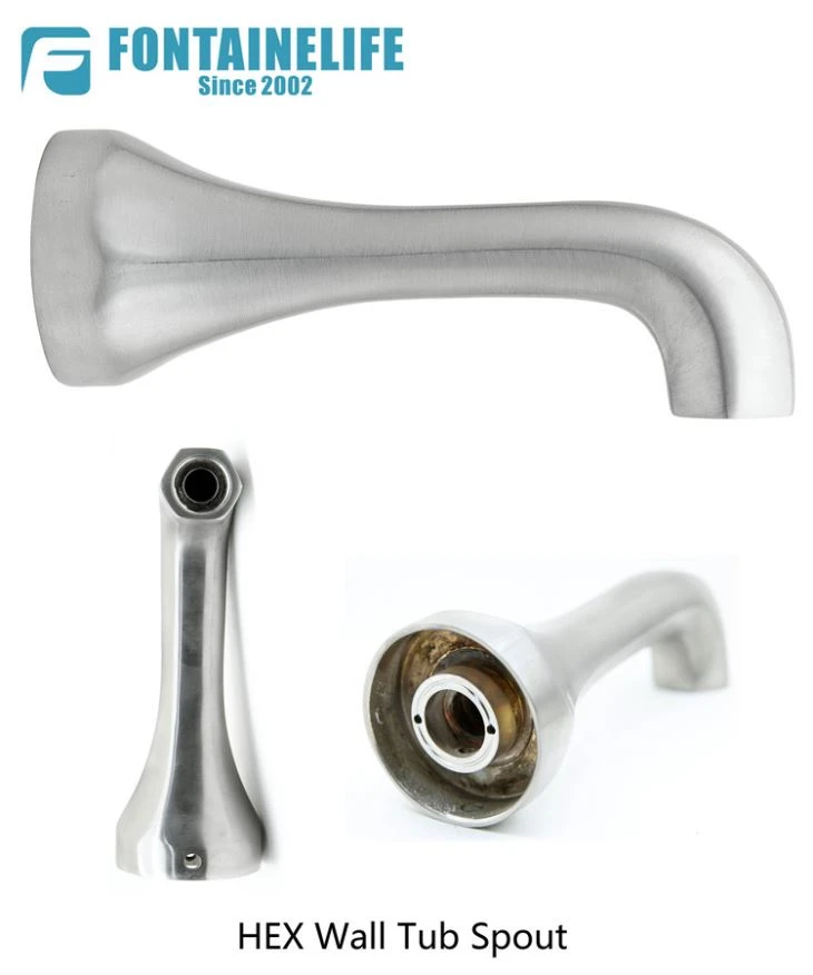 HEX Wall Tub Spout for Faucet